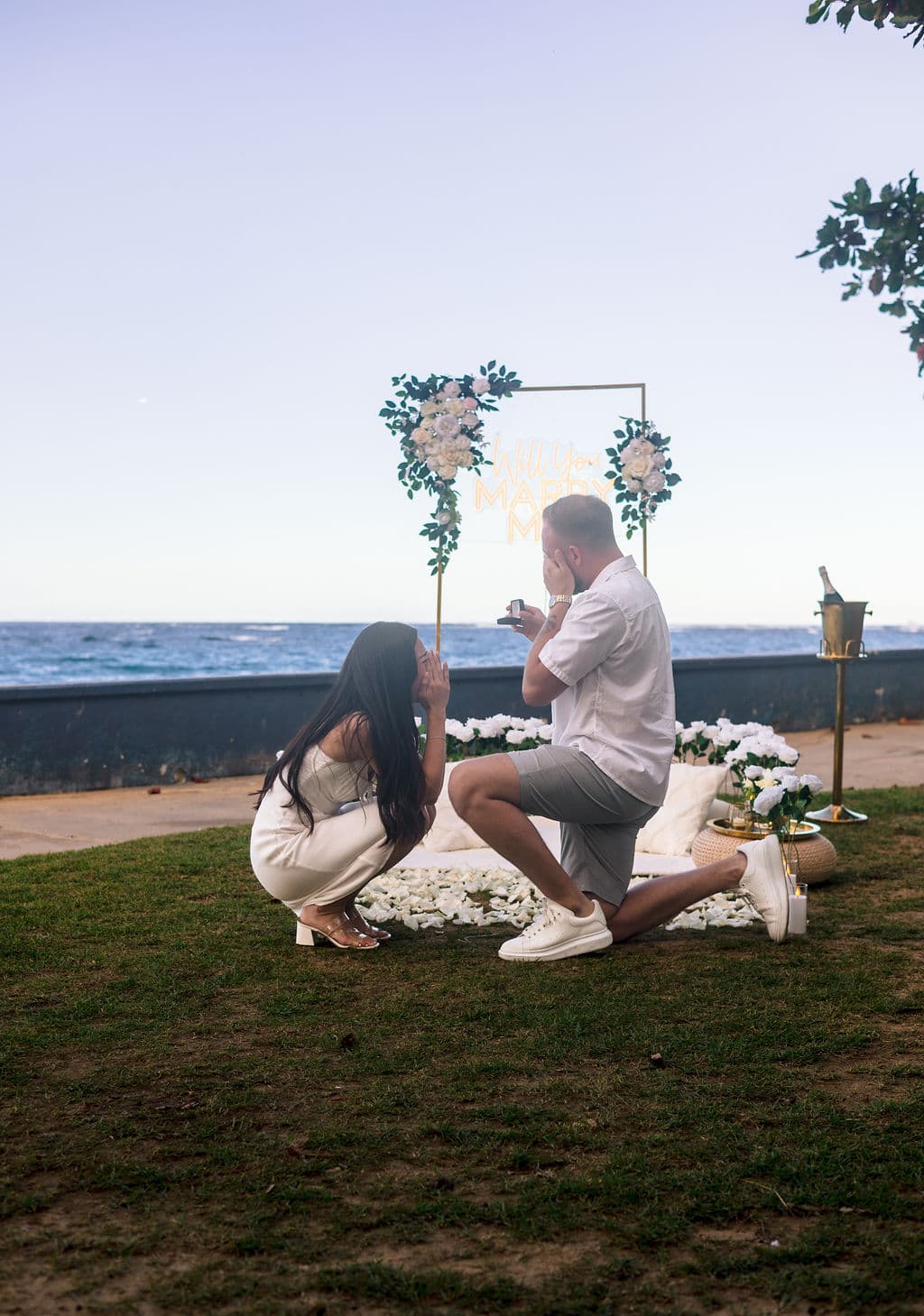 Jake proposing to Jenny